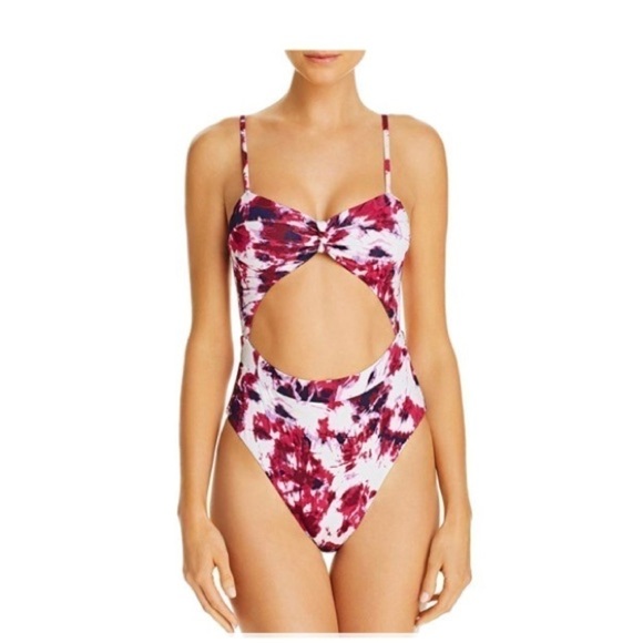 Aqua Other - NWT Aqua Womens Cut-Out Tie Back One-Piece Swimsuit